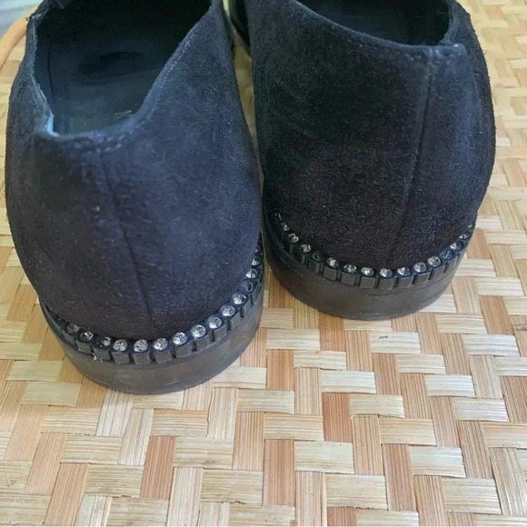 Stuart Weitzman Suede Point Toe Loafer - Picture 5 of 8